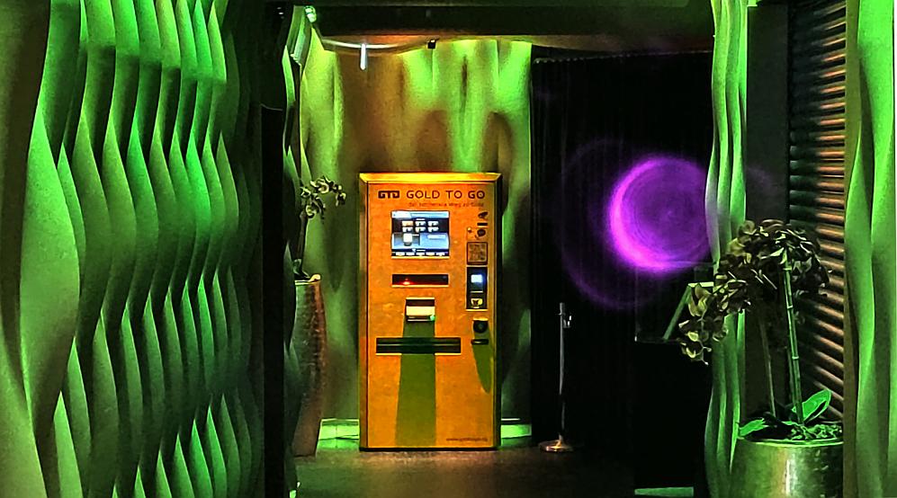 Der Geld- zu Gold-Automat