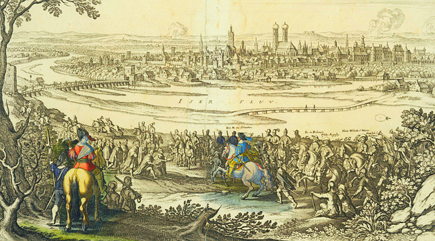 1632 nehmen schwedische Truppen München ein